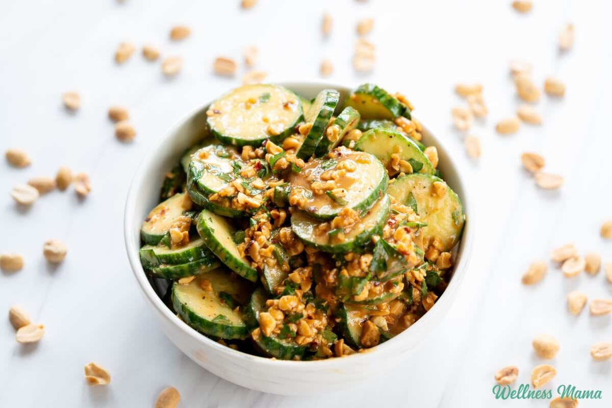 Spicy Asian Cucumber Salad Recipe