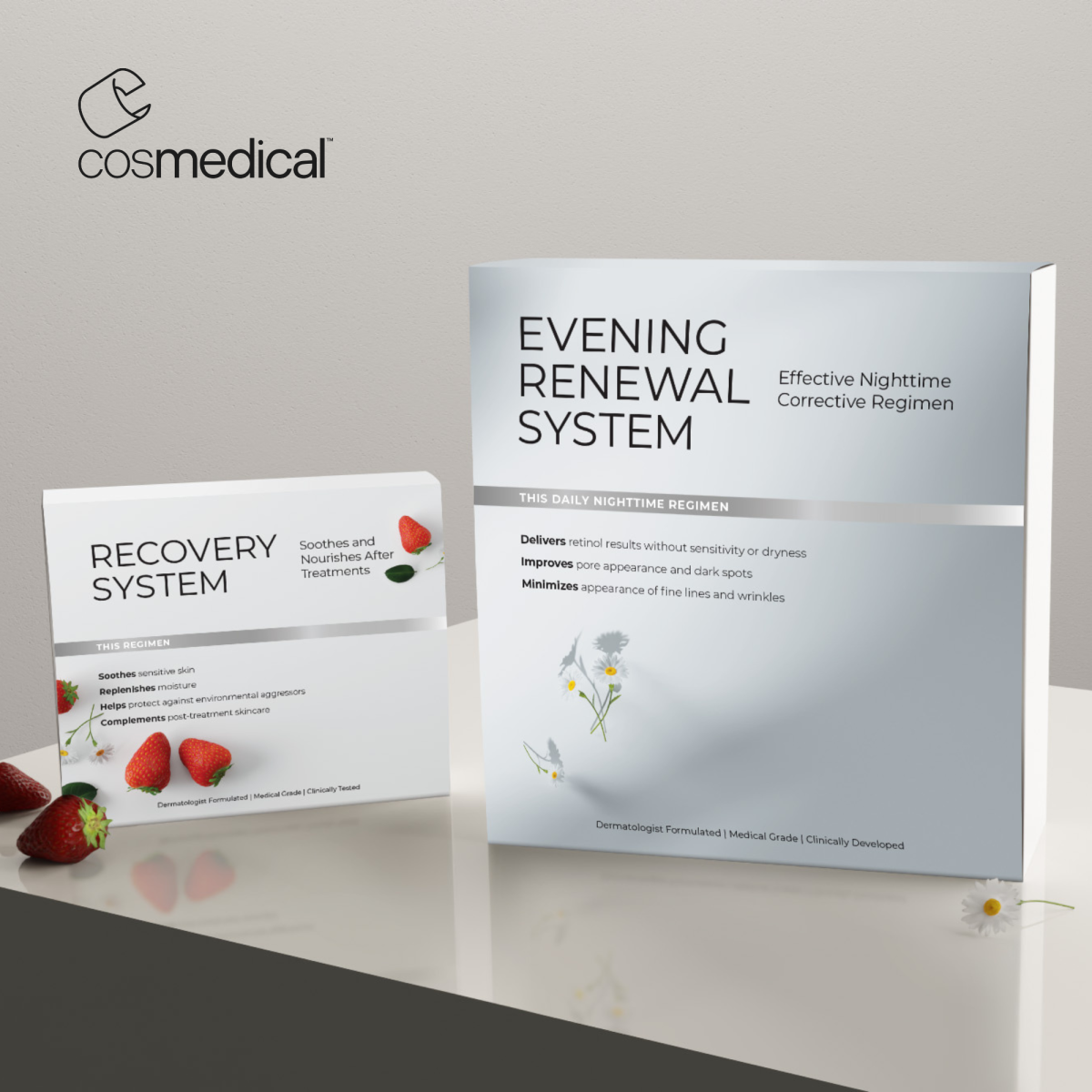 Cosmedical™ Launches Two New Private Label Skincare Systems for Recovery and Renewal
