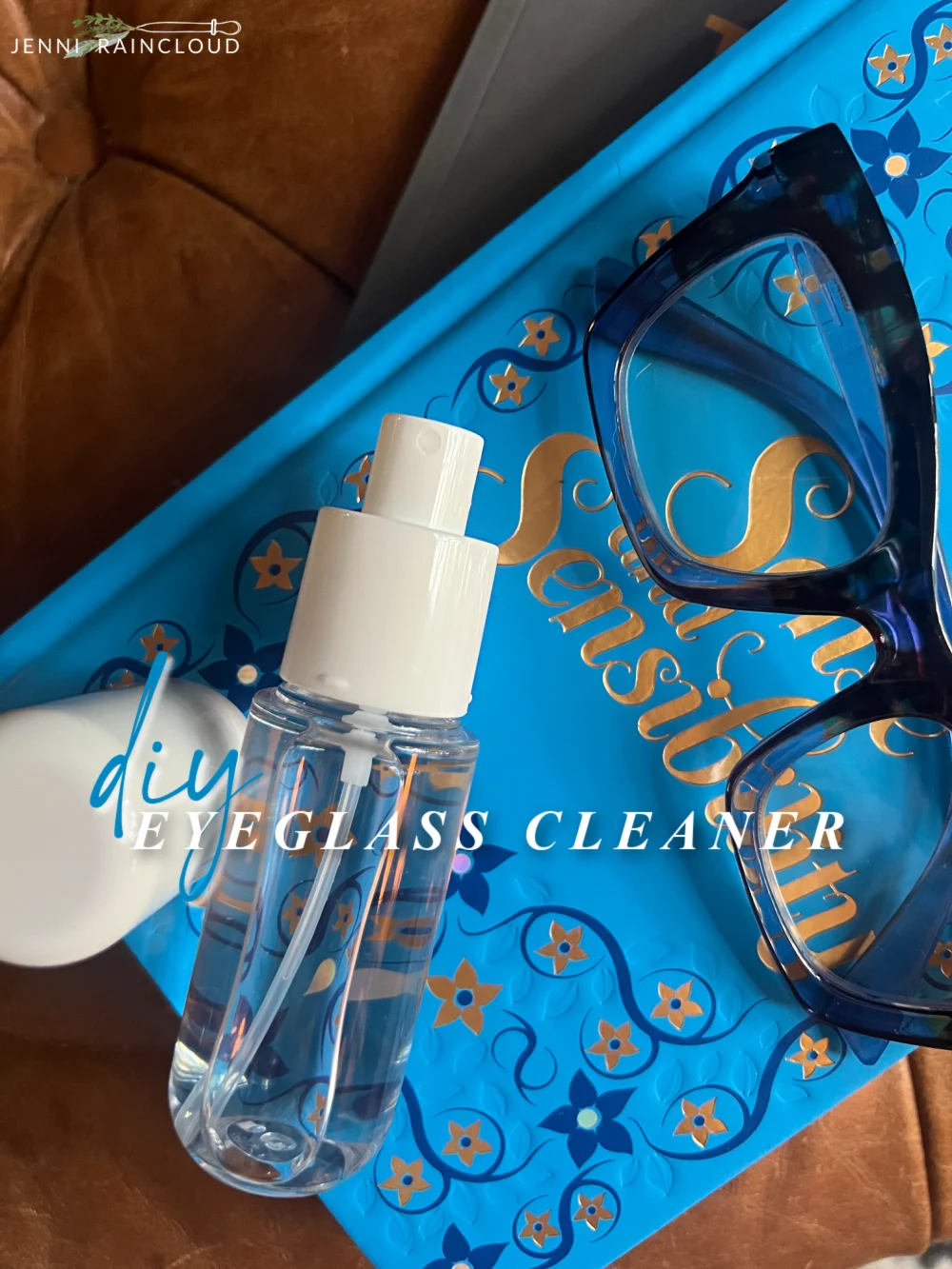 DIY Eyeglass Cleaner - Jenni Raincloud