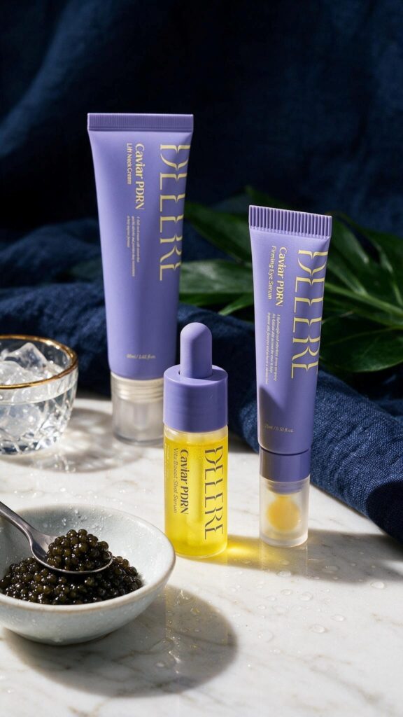 DELERE Unveils Caviar PDRN Routine for Morning Anti-Aging