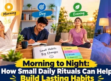 Morning to Night: How Small Daily Rituals Can Help Build Lasting Habits